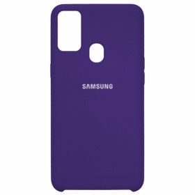 Чехол Silicone Cover for Samsung Galaxy M30s (M307) (Original Soft Purple)